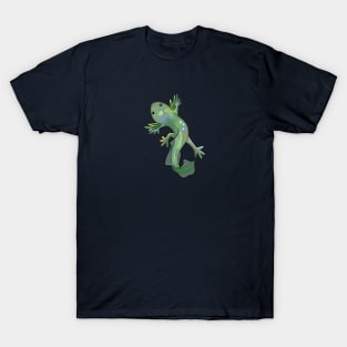 Green and cute Axolotl Verde T-Shirt